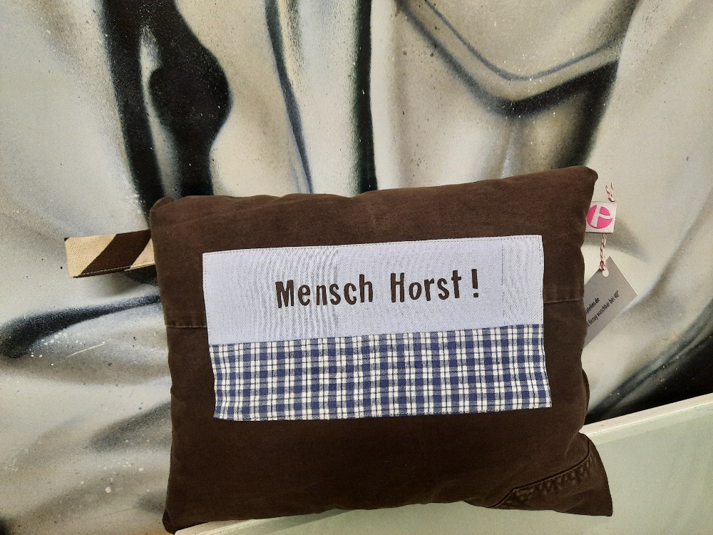 Kissen „Mensch Horst!"