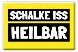 Magnetpin "Schalke iss heilbar"